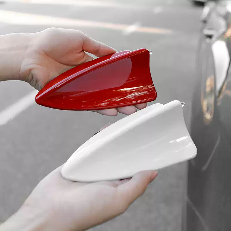 Car reduces wind resistance, roof, shark fin antenna, decoration, shark tail paste type, modified parts, universal type
