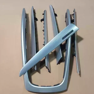 Audi A4L Q5 Original Brushed Aluminum Interior Strip Fish Scale Brushed Aluminum Door Interior Factory