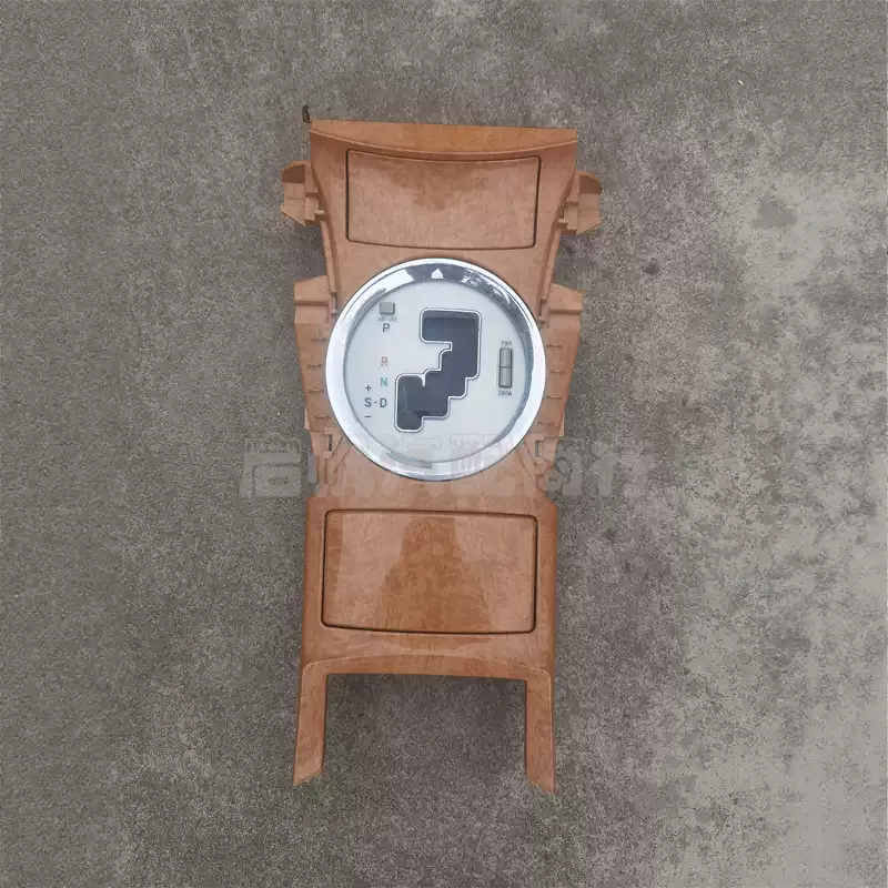 Toyota Old Reiz gearshift panel frame ashtray assembly tea cup holder central channel original car-removal parts - Image 4