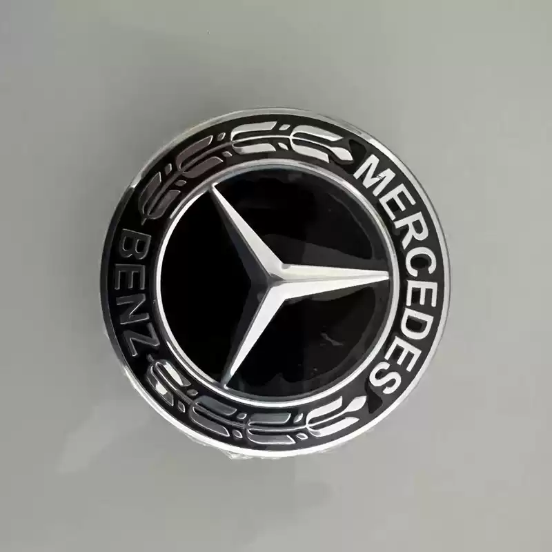 Applicable to Mercedes-Benz C200 S350 E260 E300 ML350 AMG wheel cap label tire logo car center - Image 3