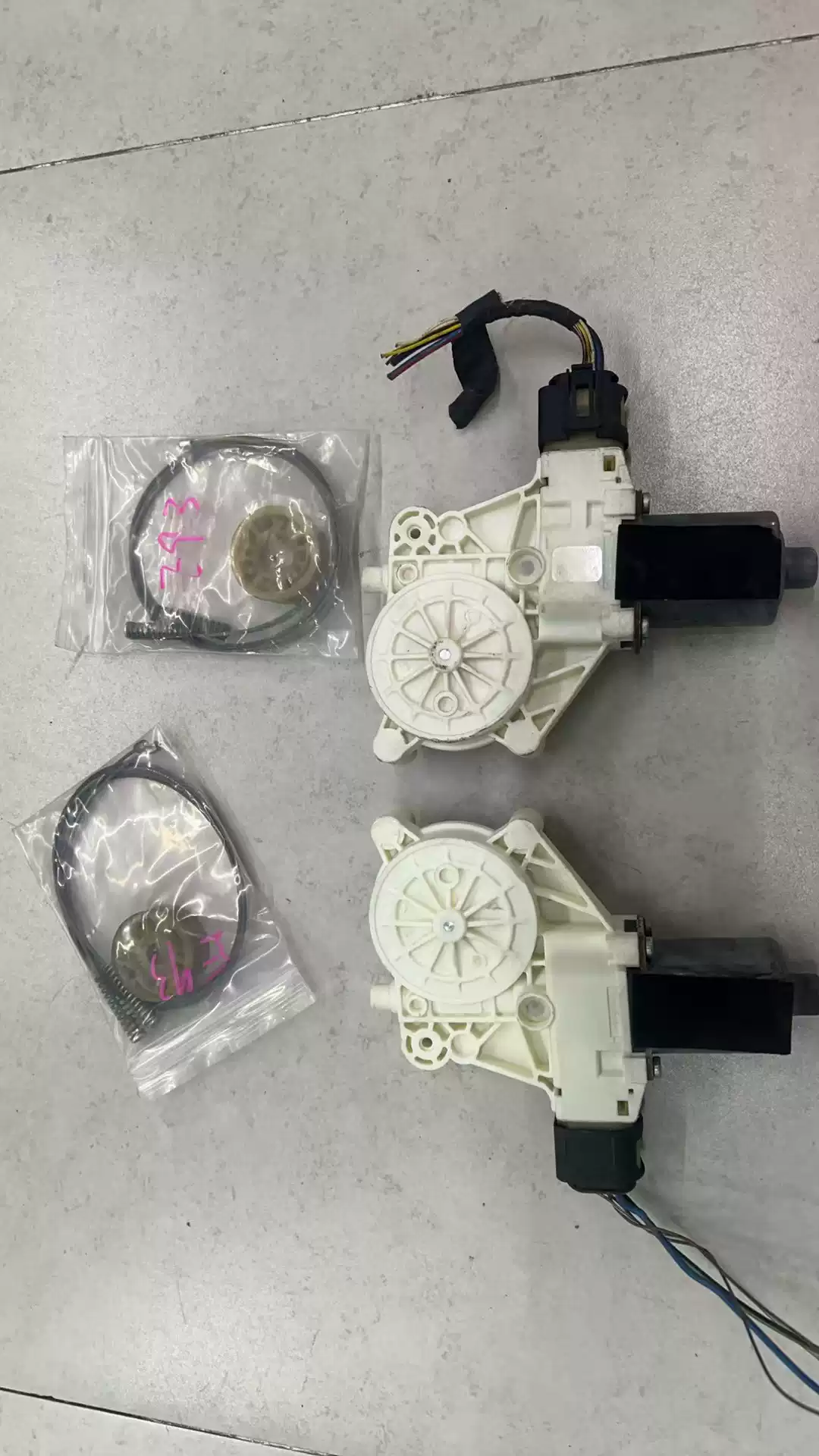 BMW 3 Series 4 Series 330 325 328 430 425 428 E93 F33 Glass lifter repair package motor - Image 3