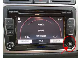 Special price processing Volkswagen RNS315 navigation knob Tiguan Magotan radio knob New car demolition parts B7 - Image 4