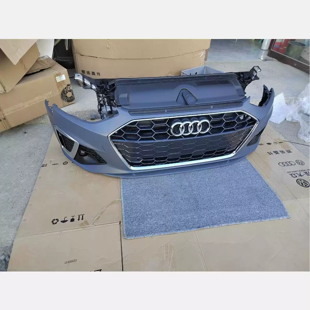 Audi A6L A4Lq7 q8 Q5 D4C8a8B10 Front nozzle assembly Front and rear bumper headlight parts - Image 3