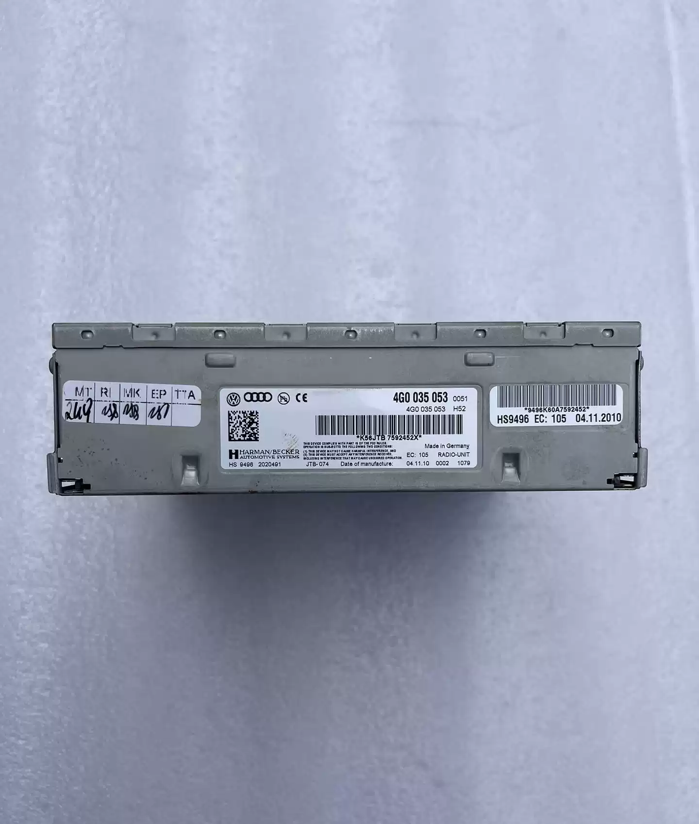 Audi A6Q7A4A5Q5 original CD player, original factory imported dismantling parts - Image 3