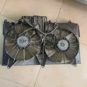 Audi A6 electronic fan assembly A4LA5A8Q5Q7 cooling fan resistance water tank condenser removal parts