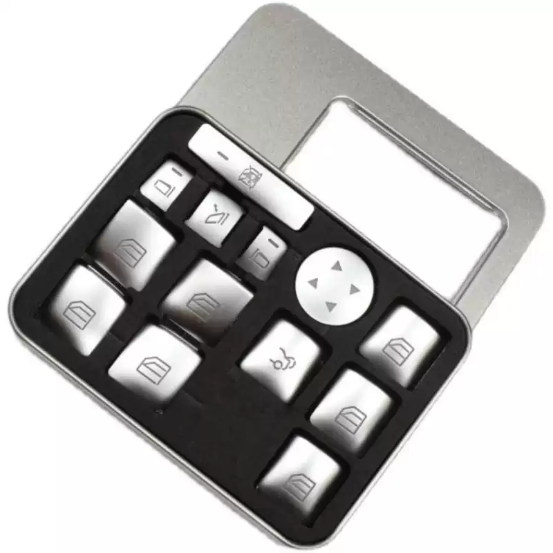 Suitable for Mercedes-Benz A B class GLA CLA200 220 260 interior modification door glass lifting button sticker
