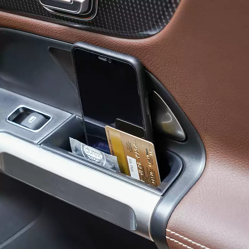 Suitable for Mercedes-Benz GLA180 GLA200 armrest box storage box B260 EQA300 modified door storage box - Image 4