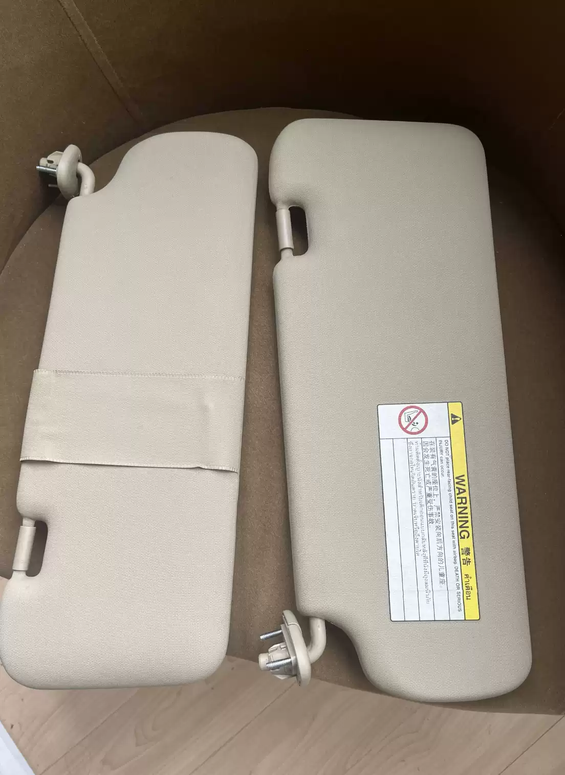 07-11 Honda CRV sun visor with cosmetic mirror assembly sun visor original car dismantling parts