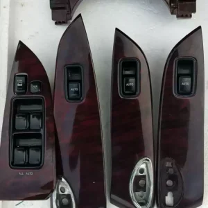 Suitable for Toyota Reiz Crown Glass Lifter Switch Assembly Mahogany Panel Switch Original Car Removal Parts