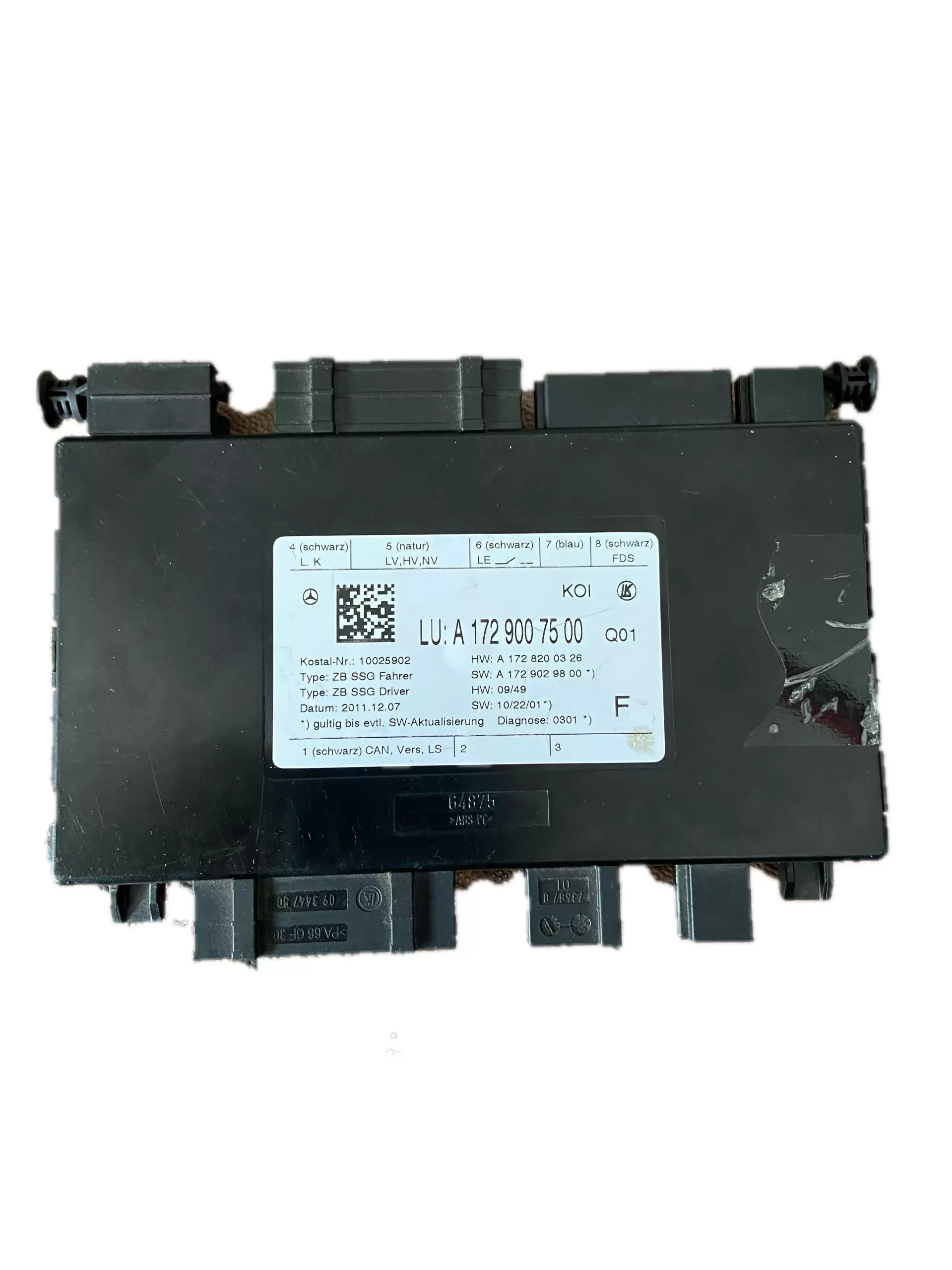 Suitable for Mercedes-Benz C-Class 204 seat computer C180C200C260C30W212E280GLK module switch W172 - Image 5