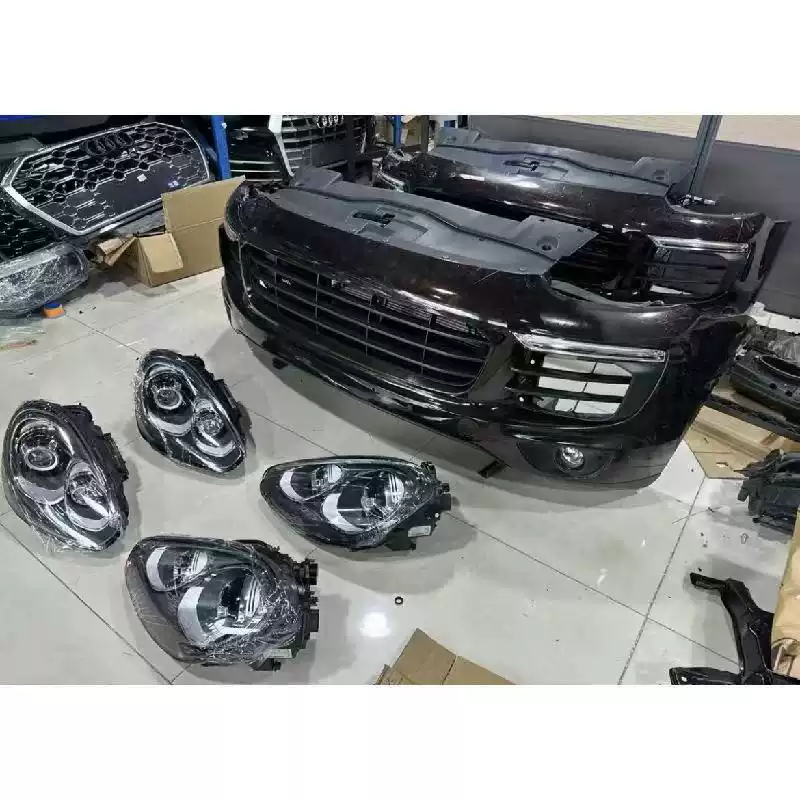 Porsche's entire vehicle, original car dismantling parts, front bumper headlights, door appearance, interior, chassis, electrical appliances, etc., to take responsibility for accidents - Image 3