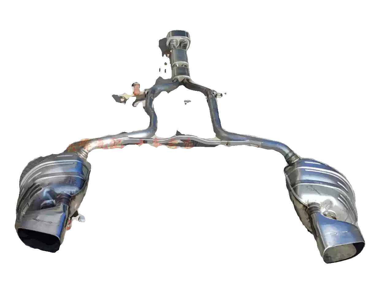 Porsche Paramela 3.6 exhaust pipe muffler original car-removal parts - Image 3