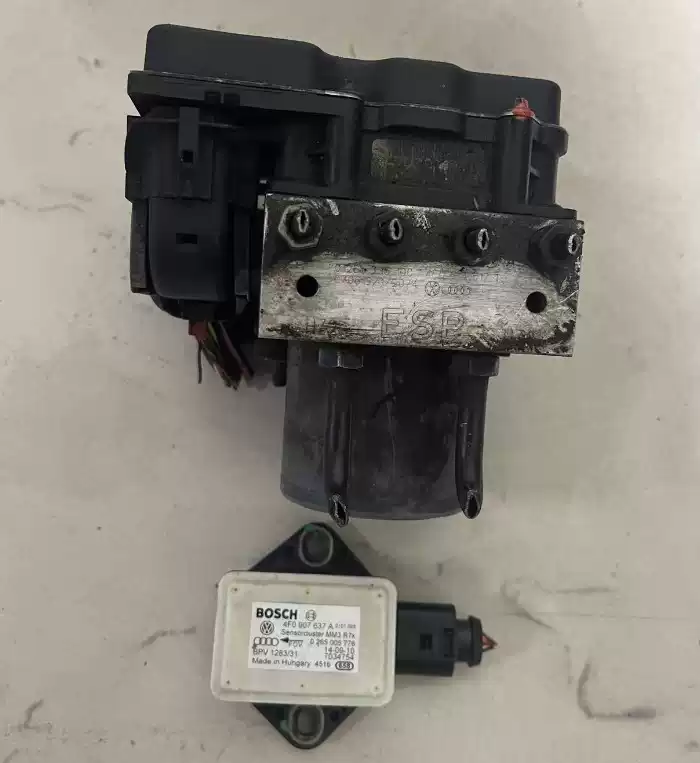 Suitable for Audi A6LC6 ABS pump assembly brake pump 4F0 614 517K T H and other tail numbers - Image 3