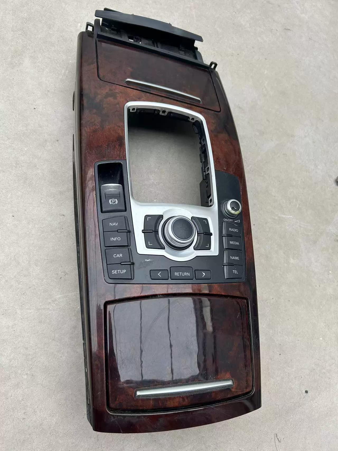 Adapt to Audi A6 gear panel assembly multimedia control panel assembly Original authentic car-dismantling parts - Image 5