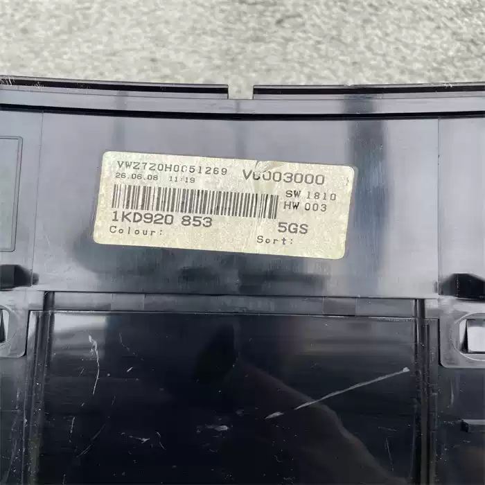 Adapt to Volkswagen Sagitar instrument panel assembly water temperature meter odometer assembly Original authentic car-removal parts - Image 3