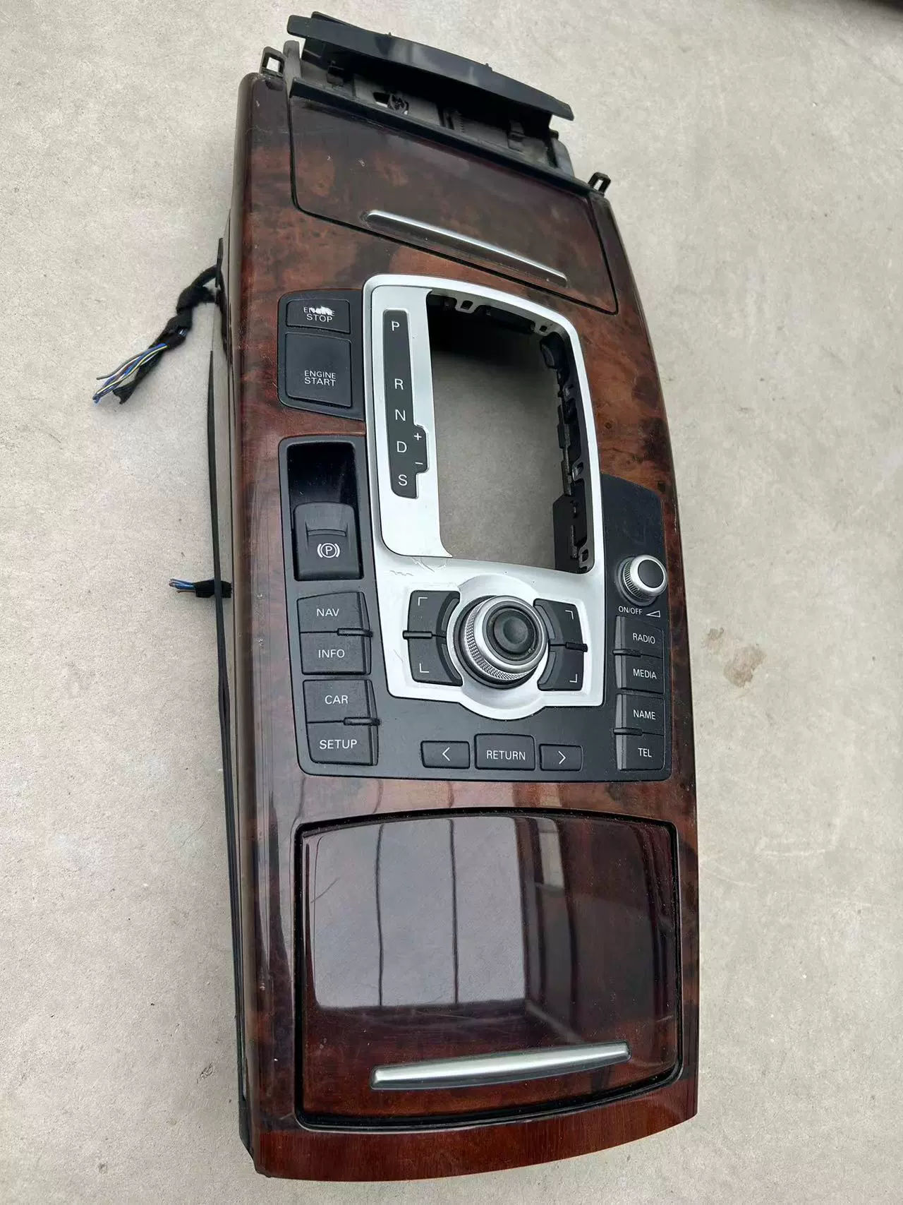 Adapt to Audi A6 gear panel assembly multimedia control panel assembly Original authentic car-dismantling parts - Image 4